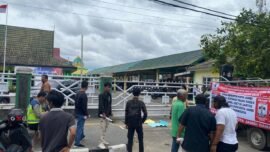 GSPI Jambi kembali datangi Kantor Dinas PUPR Kota Jambi, meminta pertanggungjawaban Kadis PUPR atas mangkraknya gedung bank 9