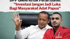 Dewan Pimpinan Pusat Gerakan Mahasiswa Nasional Indonesia (DPP GMNI) melalui Bendahara Umum, Yance Andrisal