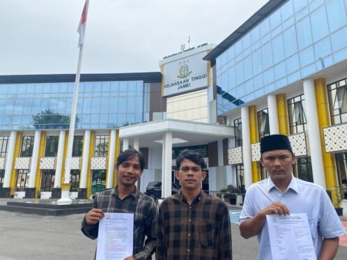GSPI Jambi laporkan Kadis PUPR Kota Jambi dugaan Korupsi aset gedung Bank 9 Jambi ke Kejati Jambi