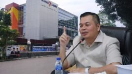 Ketua DPRD Kota Jambi, Kemas Faried Alfarelly mendorong kejelasan Bangunan Bank 9 Kota Jambi