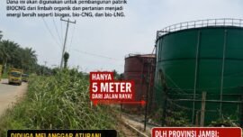 Pembangunan Pabrik BIOCNG PT. KIS Group di Jambi
