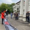 Orasi Ketua GMNI Jambi disambut Pimpinan DPRD Provinsi Jambi