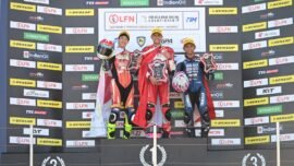 Pebalap Astra Honda Racing Team (AHRT) tampil meyakinkan bersama CBR Series